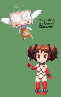 Yui (Ballon) als Comic-Charakter